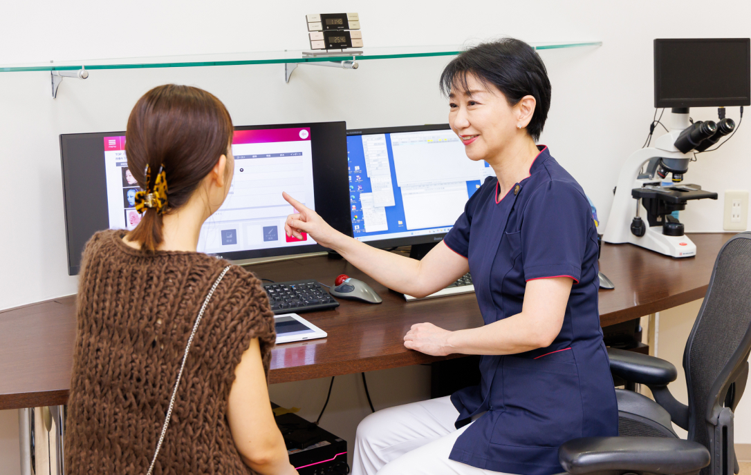 医師による丁寧なカウンセリング